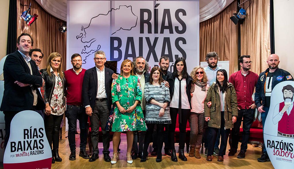 Presentación na sede da SGAE da campaña promocional do destino Rías Baixas para este ano 2017