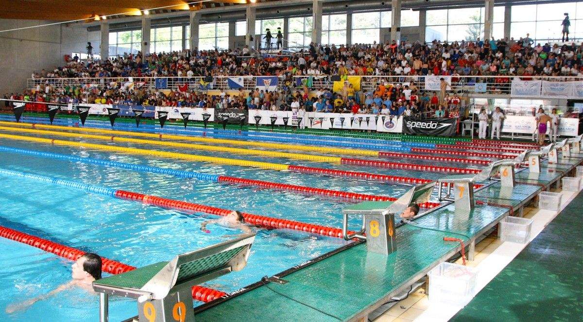 Primeira xornada do Campionato de España Open de Natación 2017 en Pontemuiños