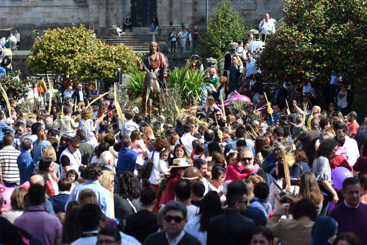 Procesión de Domingo de Ramos en Pontevedra