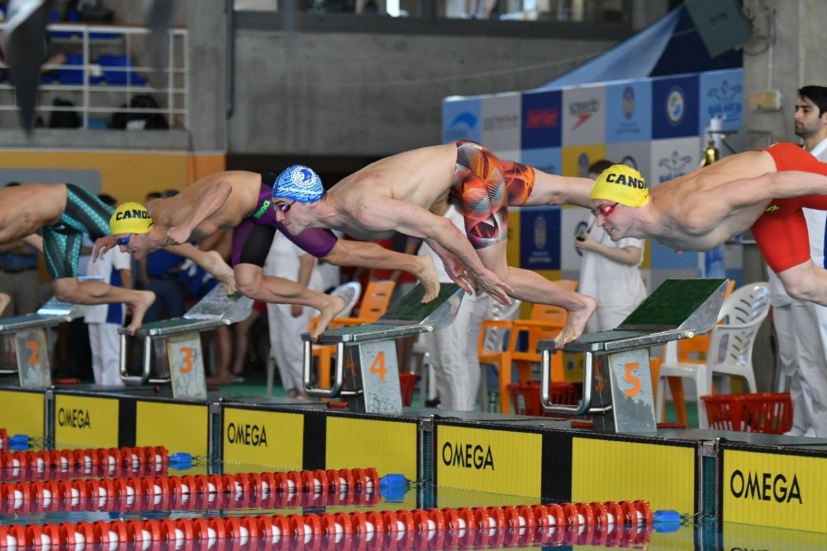 Segunda xornada do Campionato de España Open de natación en Pontemuíños