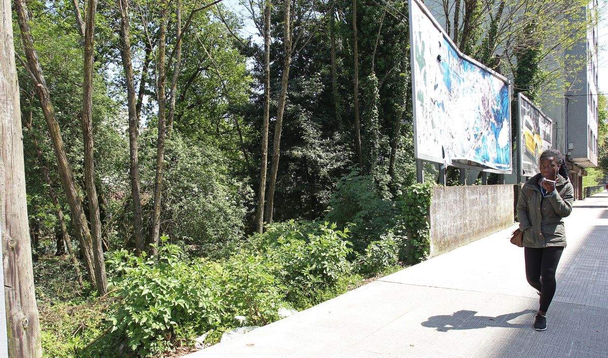 Finca a expropiar na avenida Fernández Ladreda