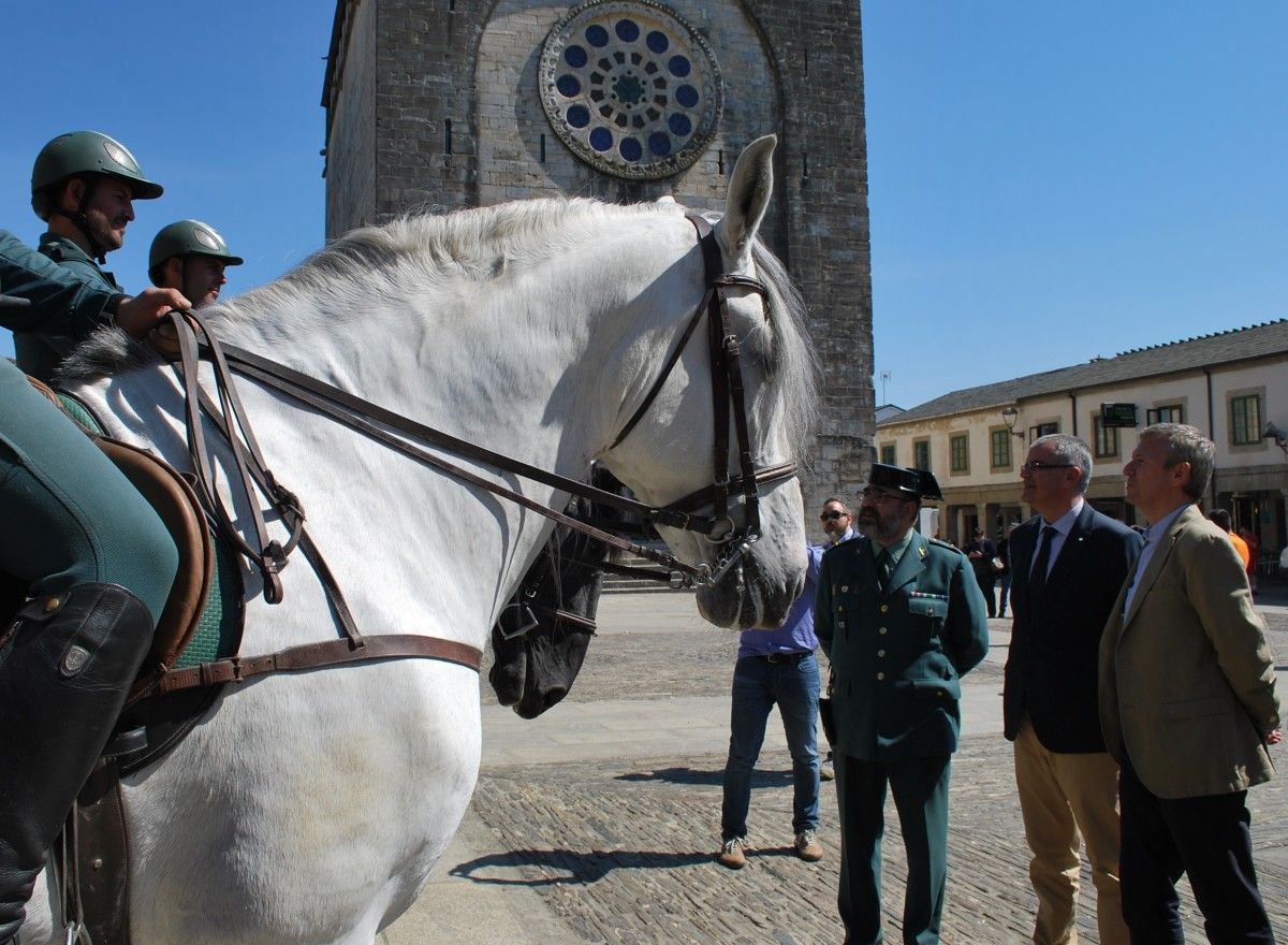 Presentación do dispositivo especial destinado a reforzar a seguridade no Camiño de Santiago 