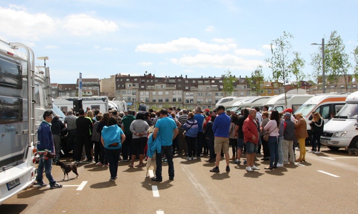 Inauguración oficial da área de autocaravanas
