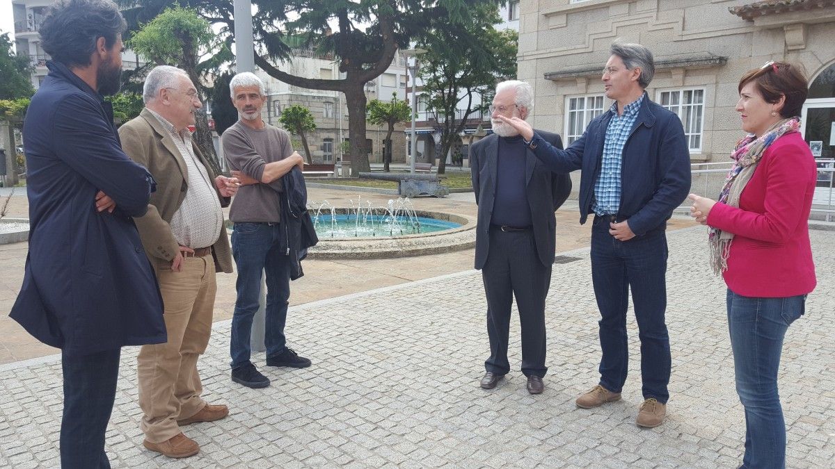 Visita de Tonucci a O Grove