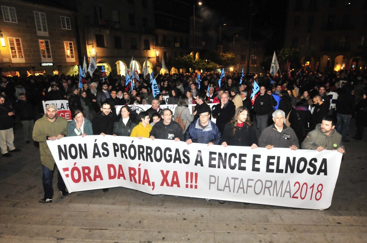 Manifestación Plataforma 2018