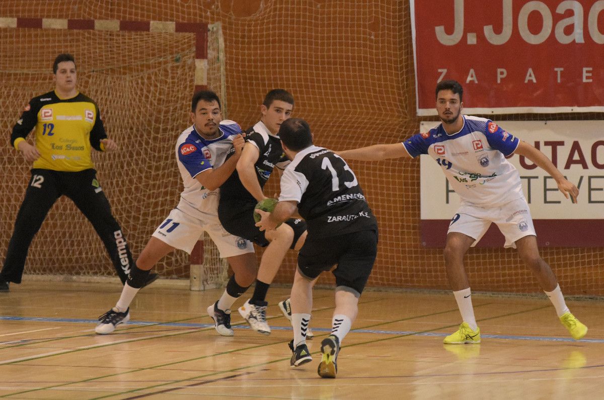 Partido entre Cisne y Amenabar Zarautz en el CGTD