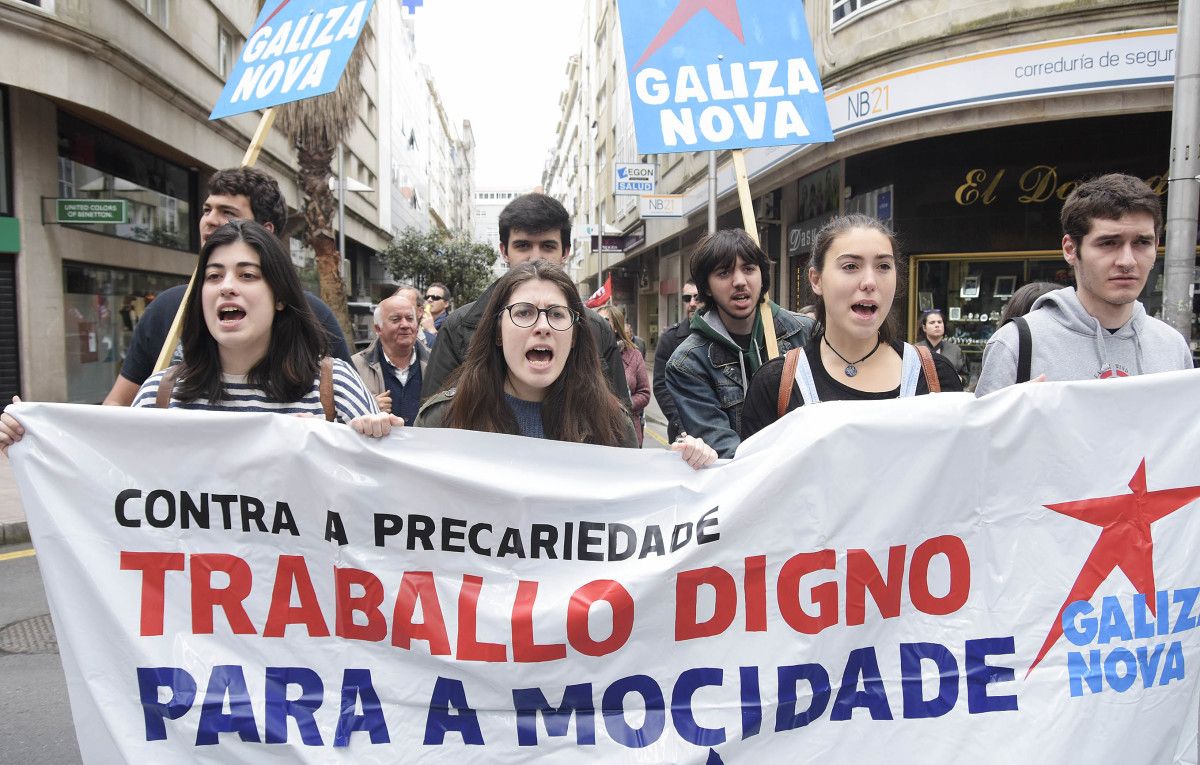 Manifestación da CIG no Primeiro de Maio