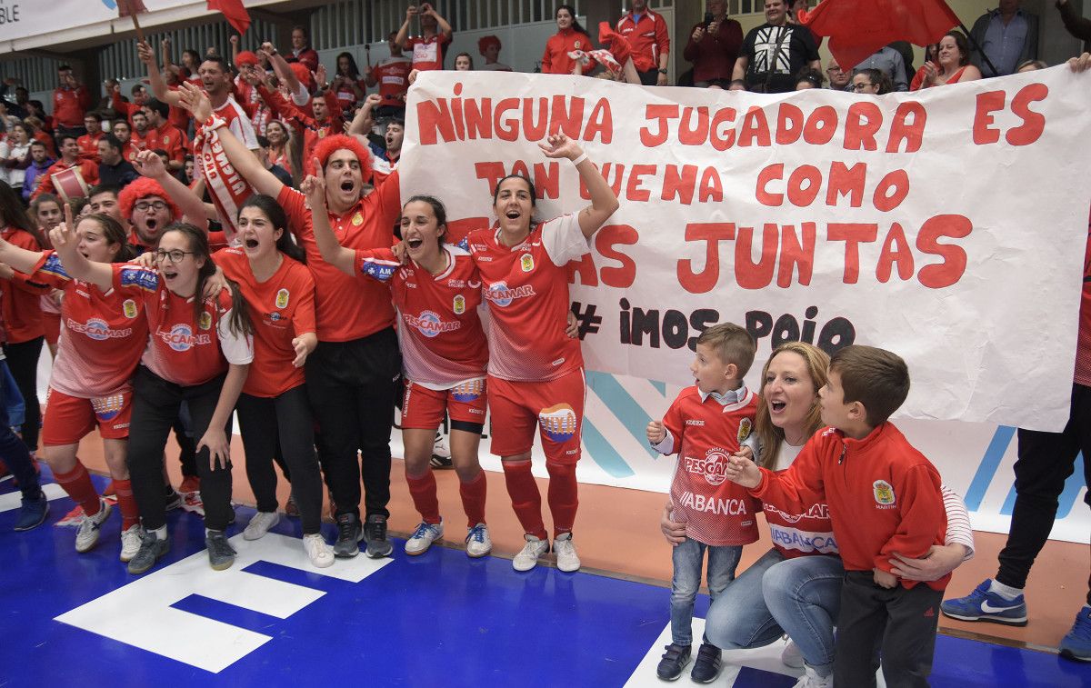 Final de la Copa Xunta de fútbol sala 2017 en el Municipal de Pontevedra
