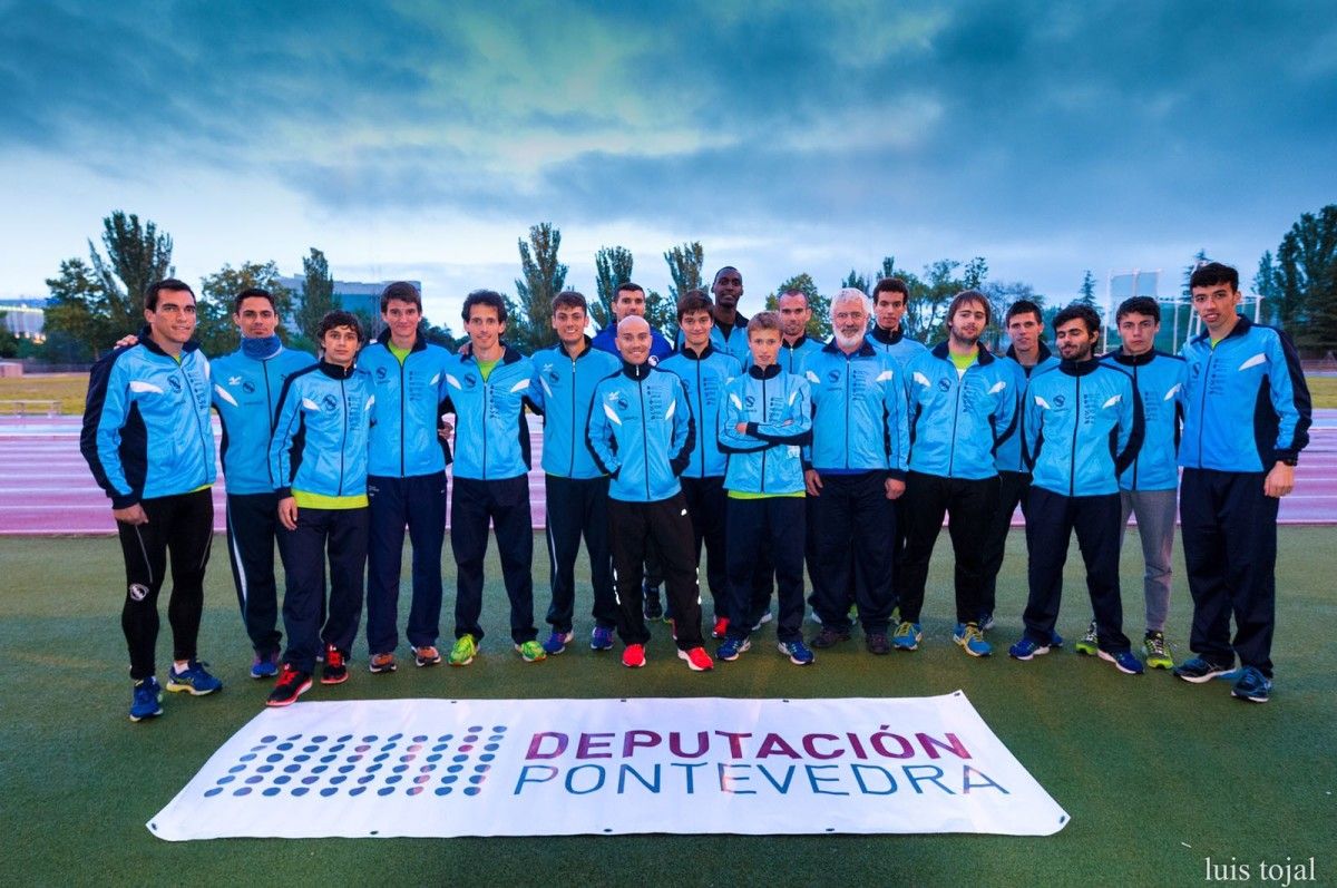 Equipo da Gimnástica na primera xornada da División de Honra 2017