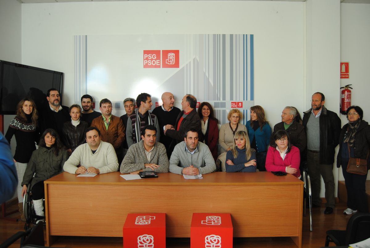 Candidatura a la secretaría xeral del PSdeG-PSOE de Pontevedra encabezada por Jesús Gómez Arias