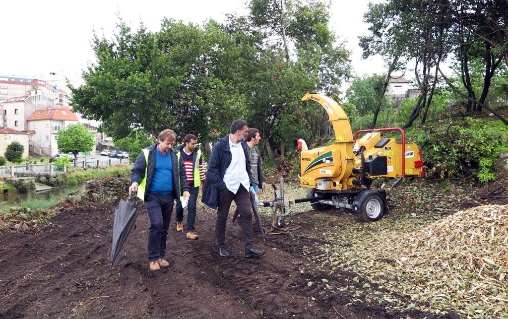 Inicio das obras de acondicionamento do monte do Taco