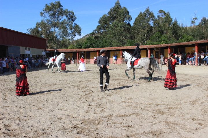 Concentración Cabalar Festa da Troita en Ponte Caldelas 2017