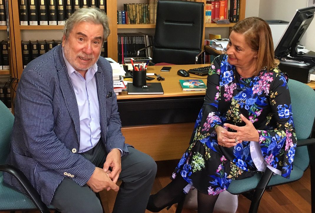 Javier Rioyo e Carmela Silva