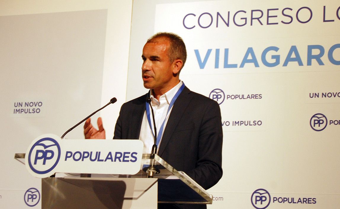 Alfonso Gallego, nuevo presidente del PP de Vilagarcía