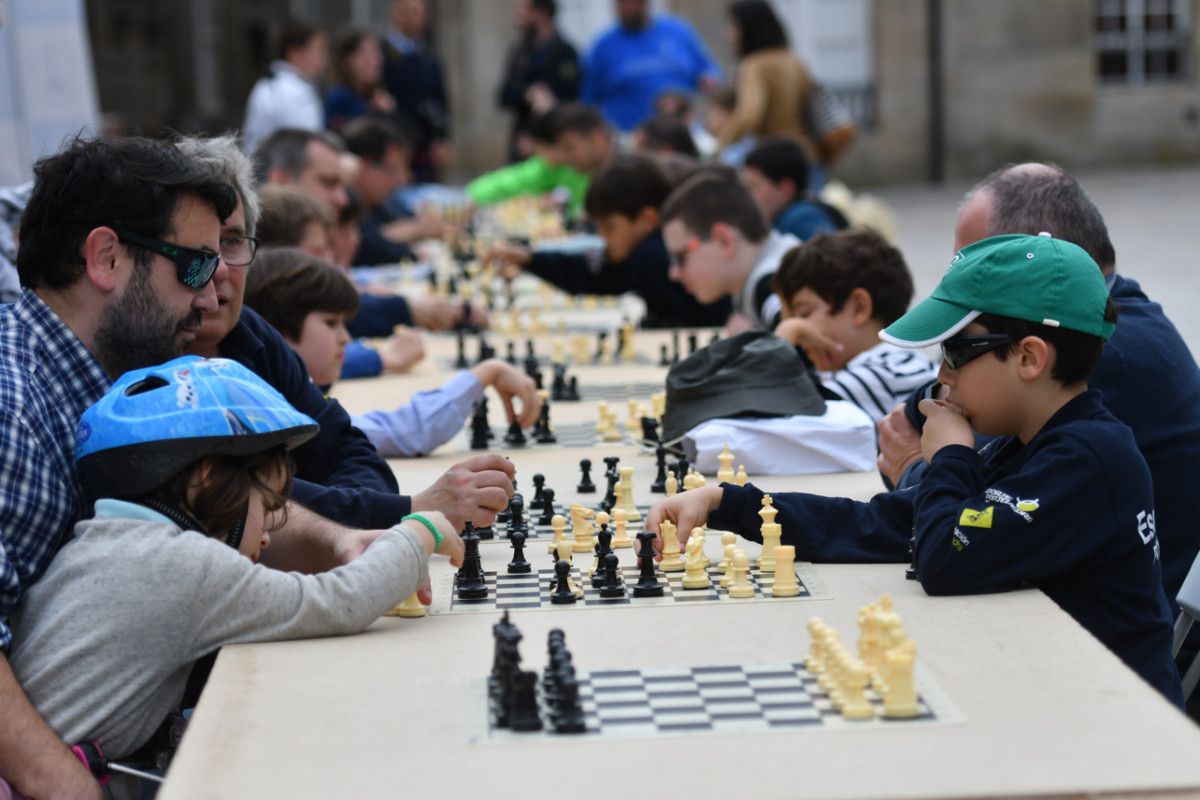 A Escola Xadrez Pontevedra celebra o Día das Letras Galegas 2017