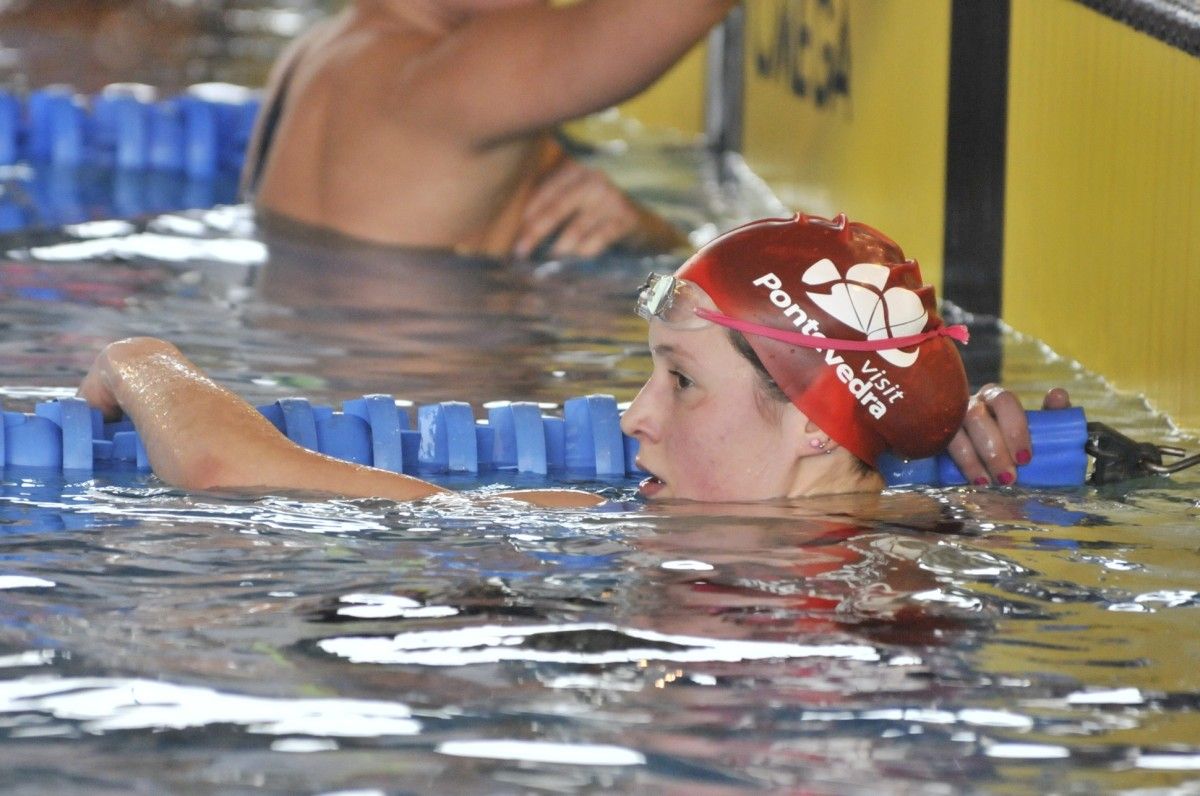 Bea Gómez durante el Campeonato de España Open en Ponte Muíños