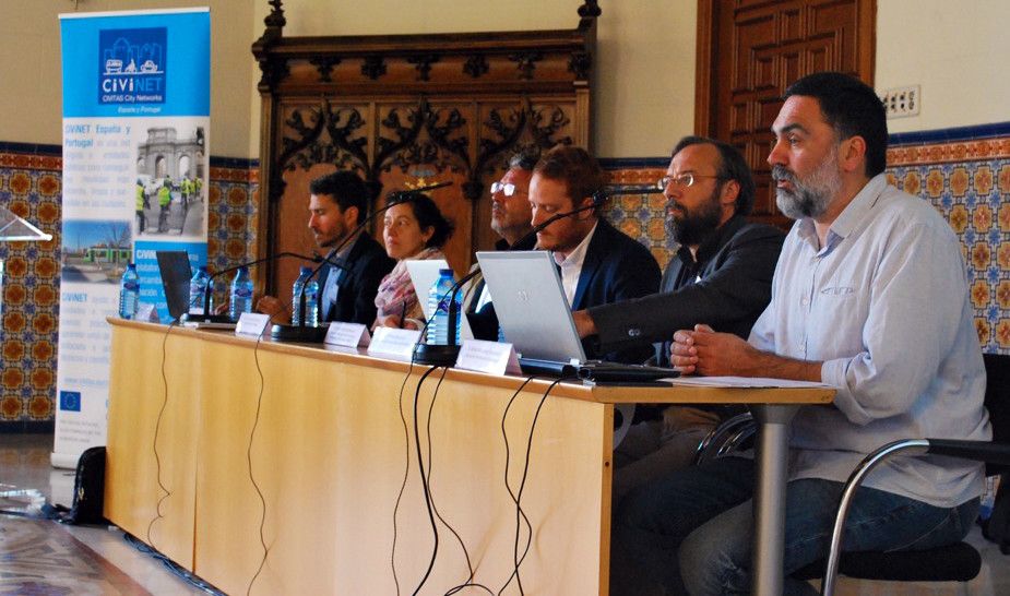 Demetrio Gómez no Forum Civinet España-Portugal