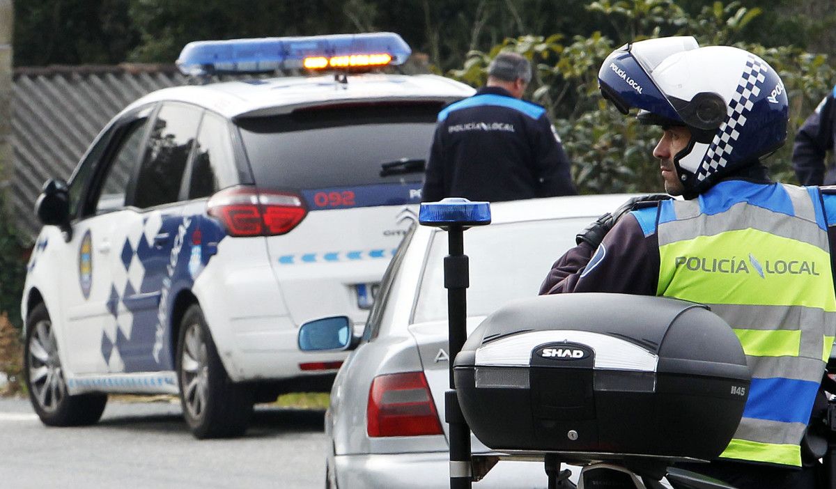Patrullas de la Policía Local de Pontevedra