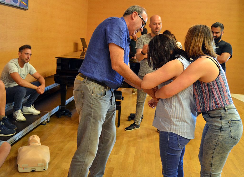 Curso de primeros auxilios en el Conservatorio