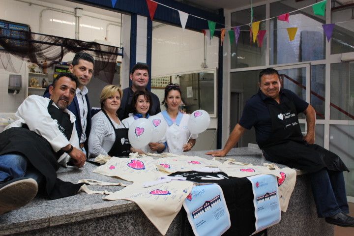 Campaña "Quere ao teu mercado" en Ponte Caldelas