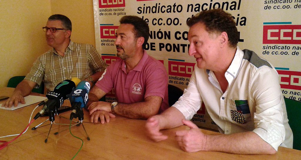 Rolda de prensa de Comisións Obreiras