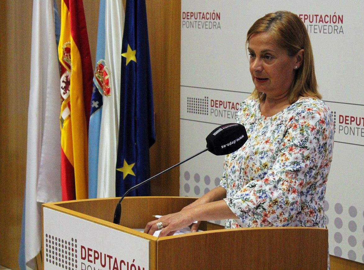 Carmela Silva, presidenta da Deputación de Pontevedra