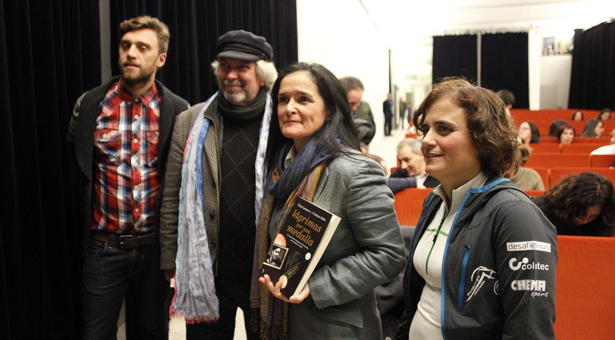 Presentación del libro 'Lágrimas por una medalla'