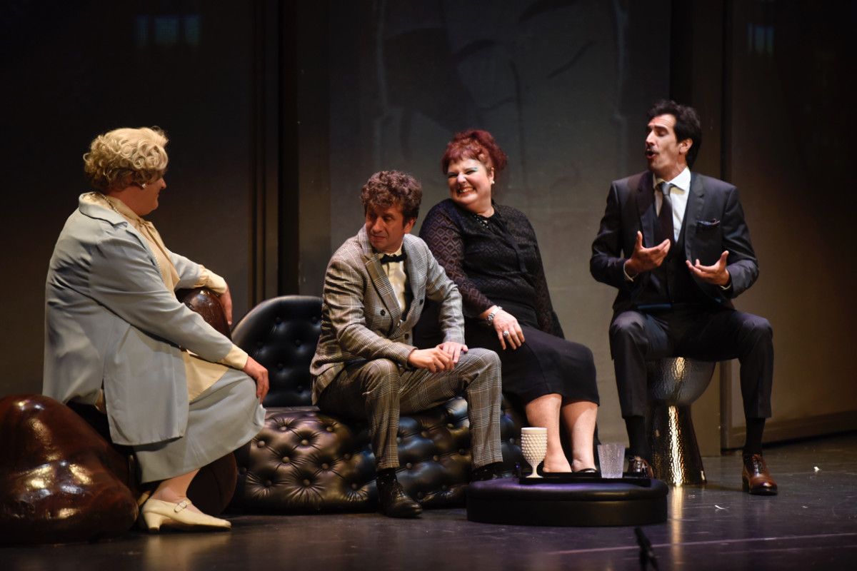 'El Intercambio' con Gabino Diego y Teté Delgado en el ciclo Summum Teatro