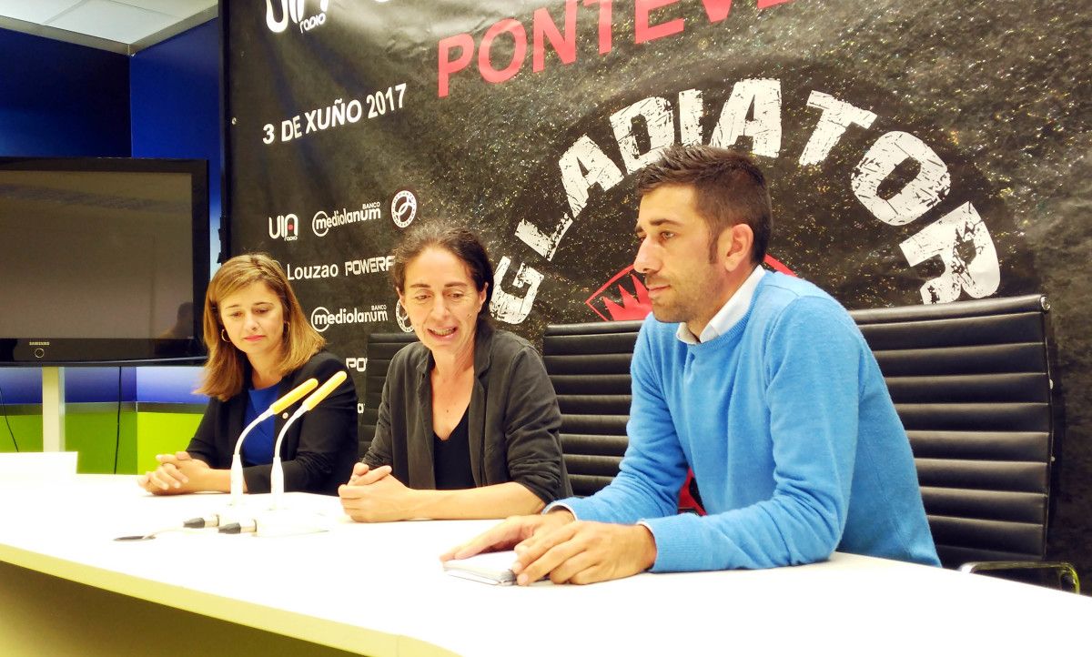 Rueda de prensa convocada por la organización de la Gladiator Race