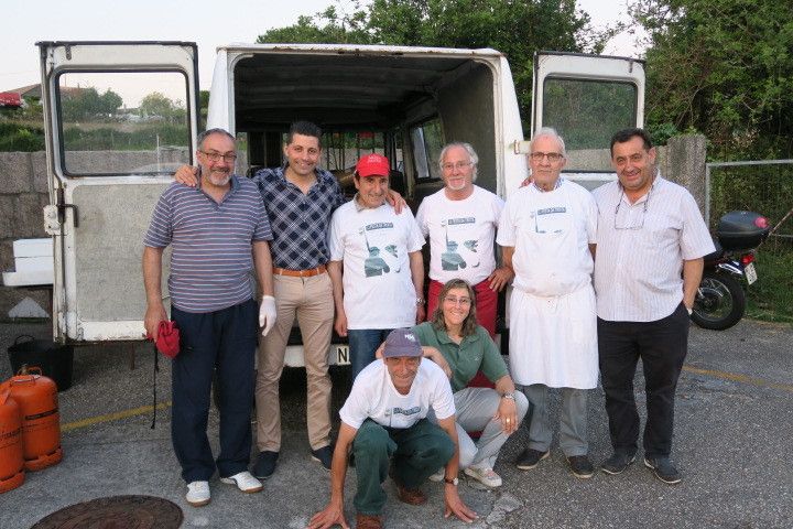Equipo humano de la Festa da Troita 2017  