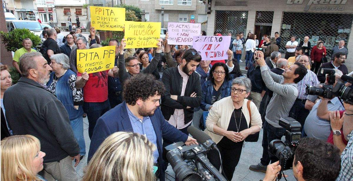 Pleno de renuncia de Gonzalo Pita como alcalde de Sanxenxo
