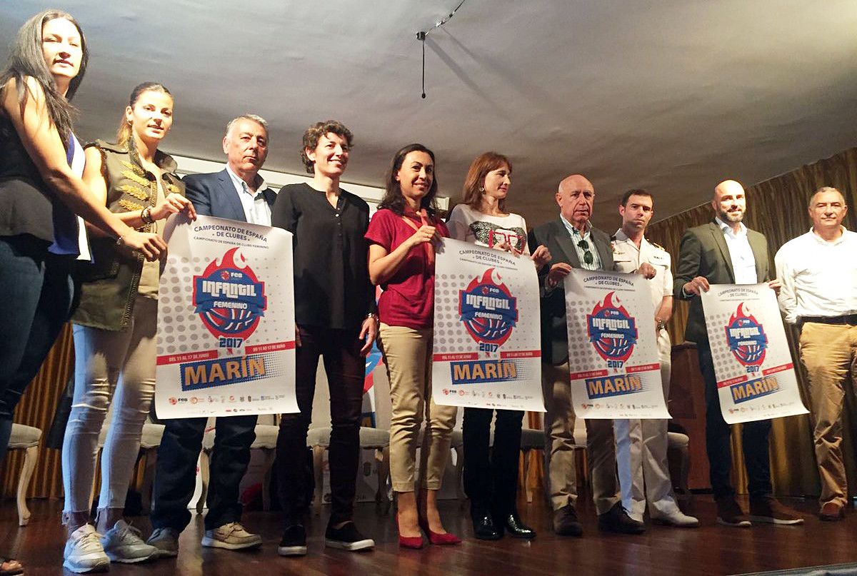 Presentación e sorteo do Campionato de España Infantil Feminino de Baloncesto