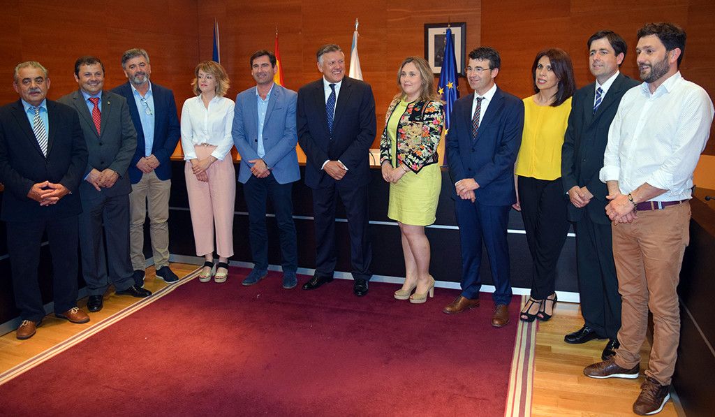 Toma de posesión de Telmo Martín como alcalde de Sanxenxo
