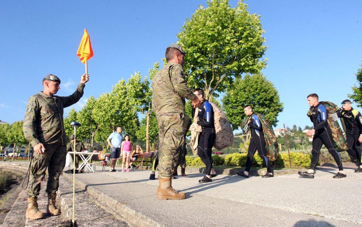 Primera jornada del concurso de patrullas Tui-Santiago de la Brilat 2017