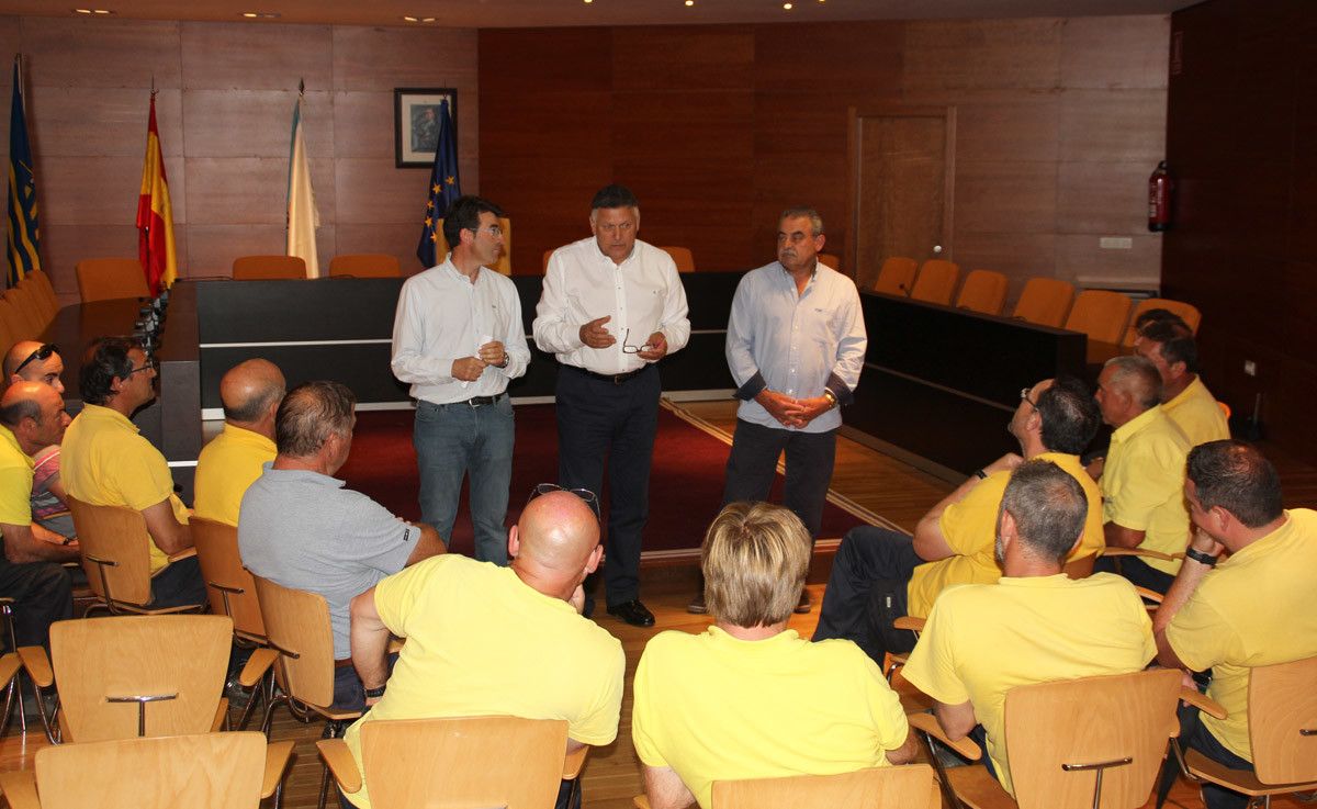Reunión de Telmo Martín con personal municipal de servicios