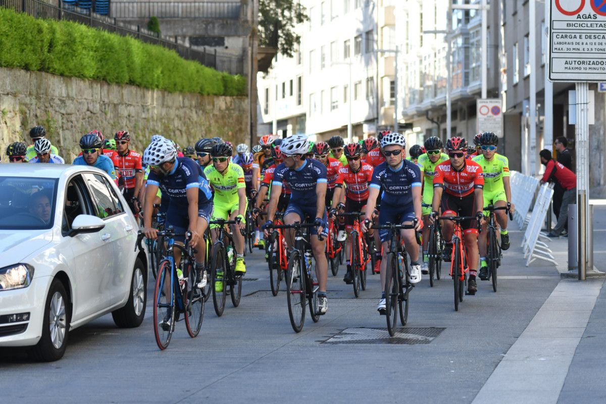 Campionato galego de ciclismo celebrado en Pontevedra