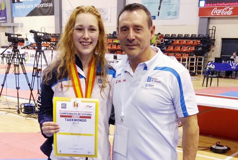 Arlet Ortiz tras proclamarse campiona de España junior