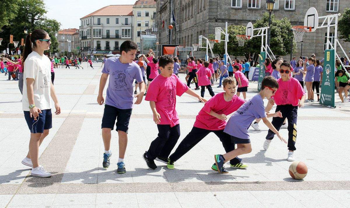 XVI Torneo 3x3 na Rúa de baloncesto escolar