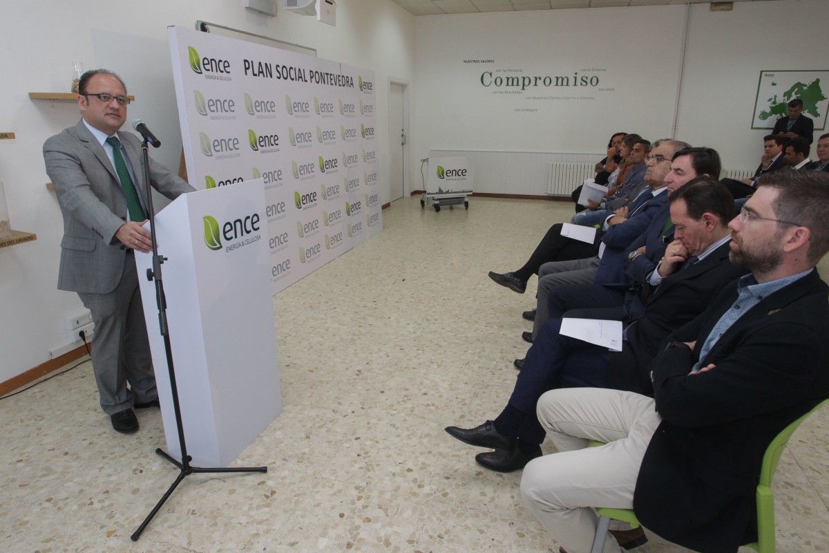 Acto de entrega de las ayudas de Ence al emprendimiento y economía