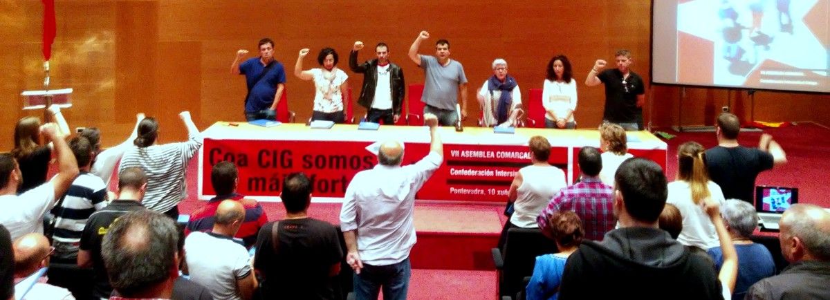 Séptima Asamblea comarcal de la CIG