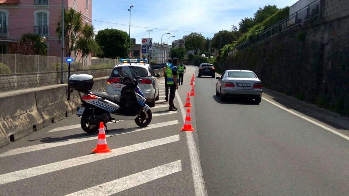 Control da Policía Local de Poio