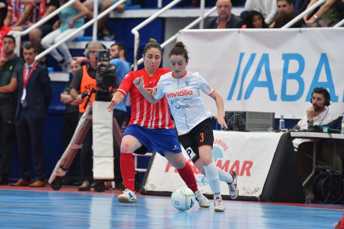 Final da Copa de España de fútbol sala feminino entre Ourense e Futsi Atlético