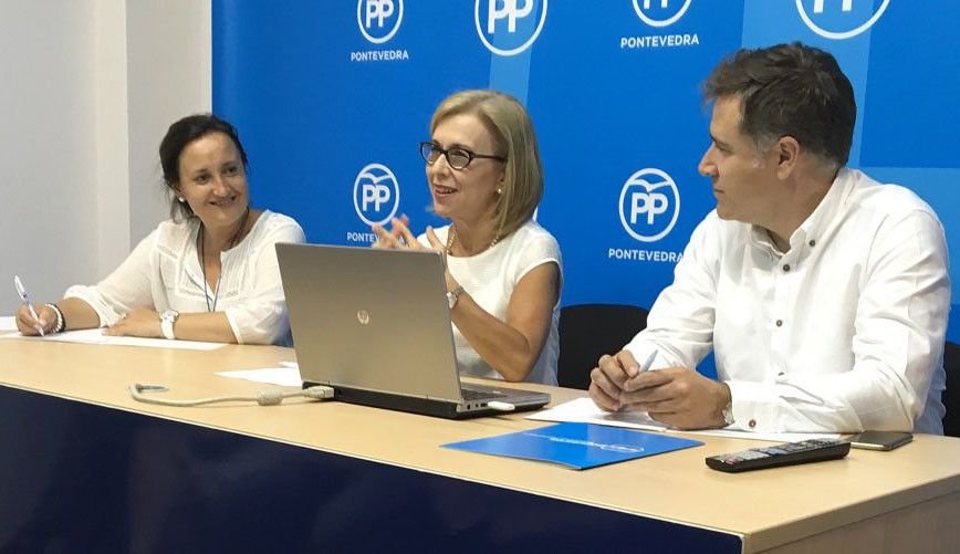 Encarnación Rivas, na xunta local do PP de Pontevedra
