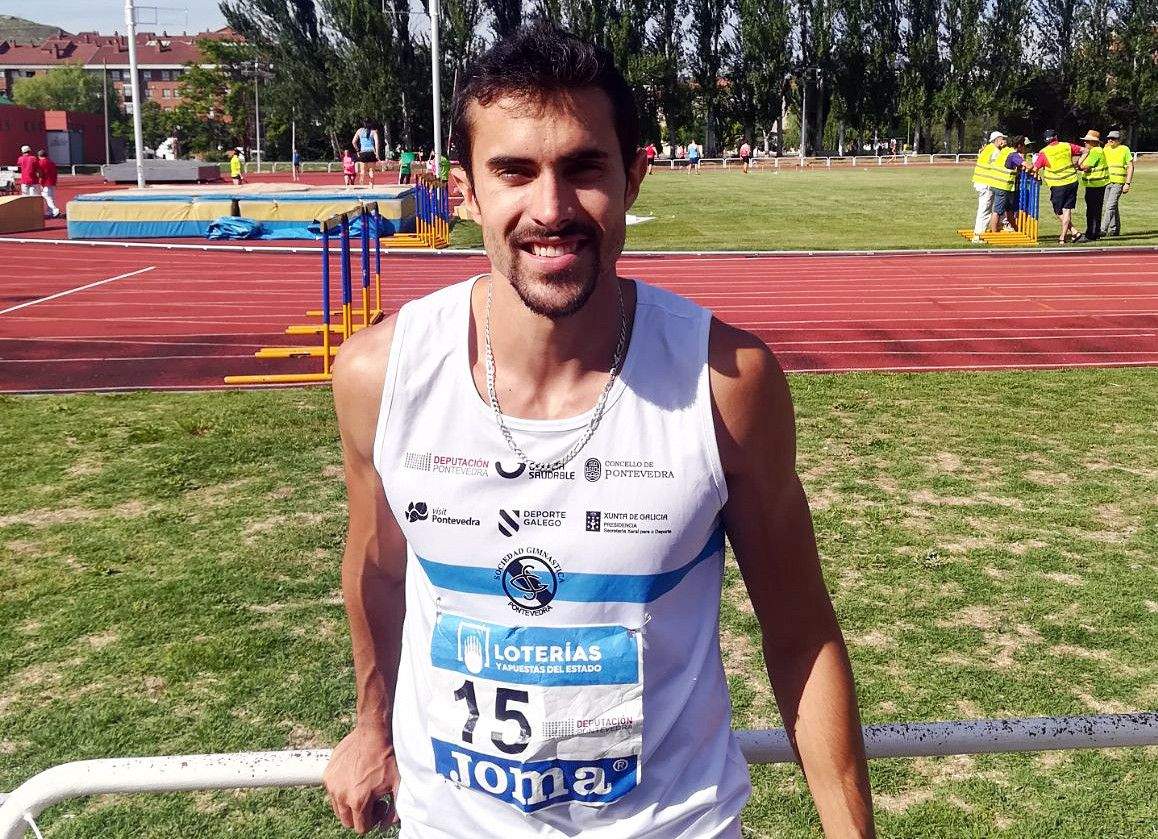 Alberto Salcedo, atleta da Sociedad Gimnástica