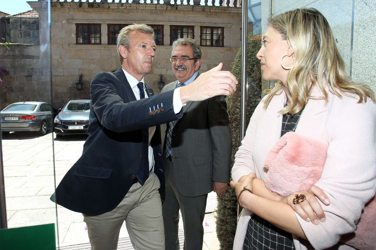 O vicepresidente Alfonso Rueda no Foro Empresa Pontevedra