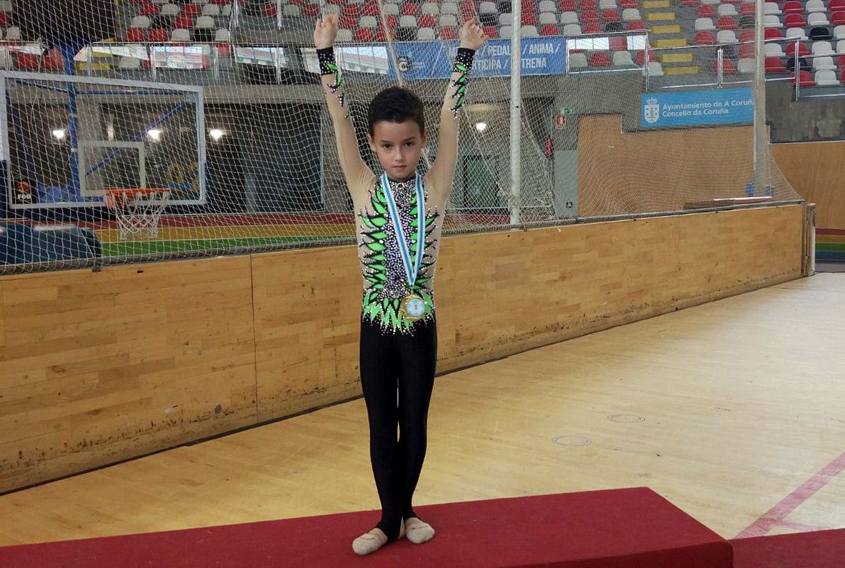 Roi Bouzas, gimnasta del Club In Mare