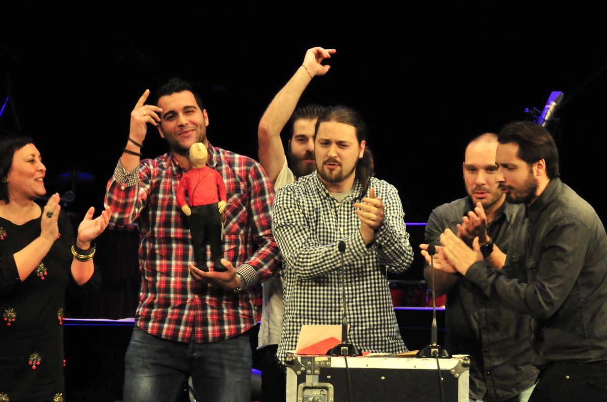 Uno de los grupos premiados en los I Premios Galegos da Música