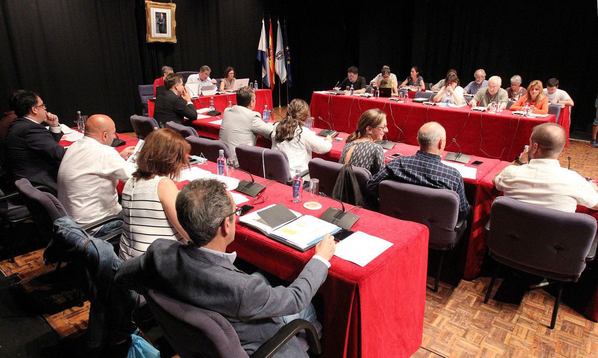 Pleno municipal de Pontevedra