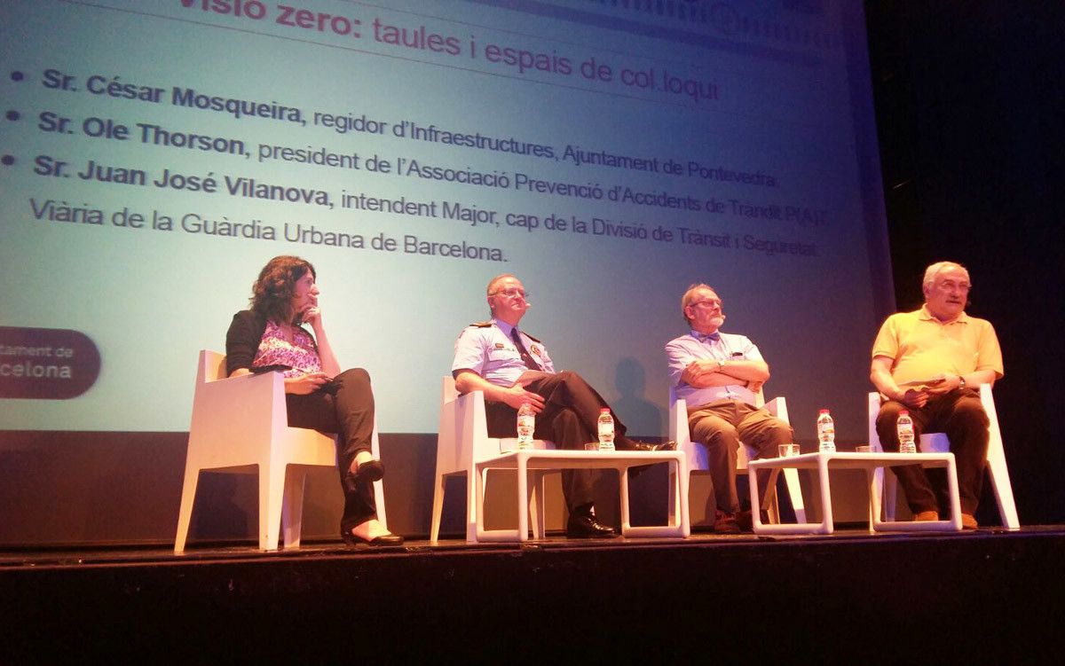 César Mosquera, no Forum Barcelona de Seguridade Viaria