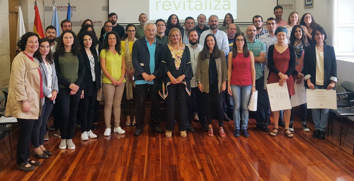 Entrega de diplomas aos mestres composteiros